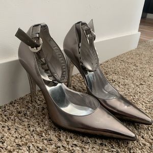 Guess heels worn to one dinner!